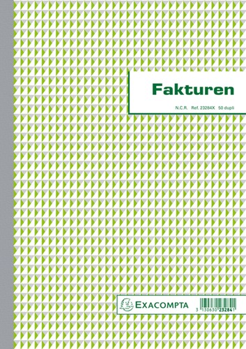 Facturenboek Exacompta Manifold dupli 50vel Nl