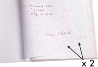 Kasboek Exacompta Manifold ontvangsten dupli 50vel NL-1