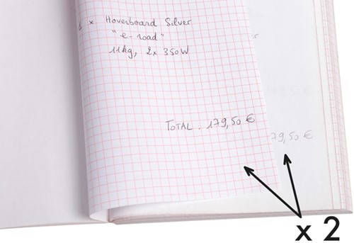 Ontvangstbewijzen Exacompta Manifold dupli 50vel Nl-1