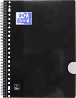 Collegeblok Oxford School A4+ lijn 23-gaats 160 pagina's 80gr voordeelpak assorti 3 stuks-2