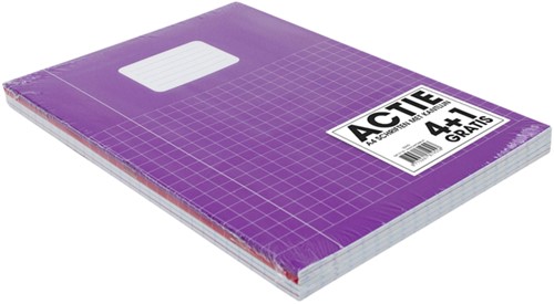 Schrift SOHO Trend A4 ruit 10x10mm 80 pagina's 60gr pak à 5 stuks-2