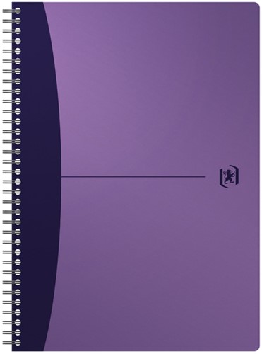 Spiraalblok Oxford Urban Mix A4 lijn 180 pagina's assorti-2