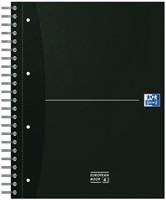 Collegeblok Oxford Office Essentials Europeanbook A4+ 4-gaats 120 vel assorti-3