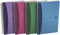 Spiraalblok Oxford Urban Mix 170x110mm lijn 180 pagina's assorti