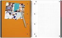 Spiraalblok Oxford International Activebook A4+ 160 pagina's ruit 5mm-1