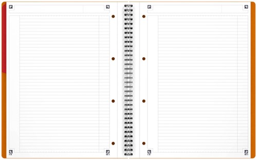 Spiraalblok Oxford International Activebook A4+ 160 pagina's lijn-2