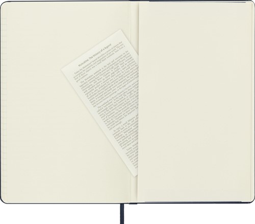 Notitieboek Moleskine large 130X210mm lijn hard cover sapphire blue-1