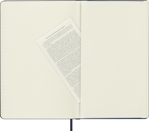 Notitieboek Moleskine large 130X210mm lijn hard cover sapphire blue-1