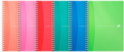 Spiraalblok Oxford MyColours A5 lijn 180 pagina's assorti