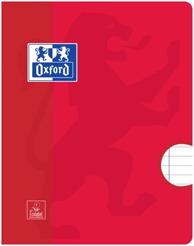 Schrift Oxford School A5 lijn 72 pagina's 80gr assorti-2