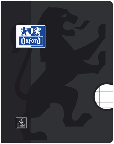 Schrift Oxford School A5 lijn 72 pagina's 80gr assorti-1