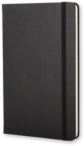 Notitieboek Moleskine pocket 90x140mm lijn hard cover zwart-2