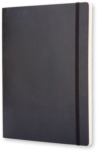 Notitieboek Moleskine XL 190x250mm blanco soft cover zwart-2
