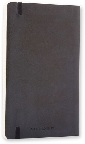 Notitieboek Moleskine large 130x210mm lijn soft cover zwart-3