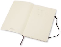 Notitieboek Moleskine pocket 90x140mm blanco soft cover zwart-2