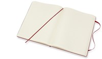 Notitieboek Moleskine XL 190x250mm lijn hard cover scarlet red-3