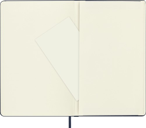 Notitieboek Moleskine large 130x210mm blanco hard cover sapphire blue-1