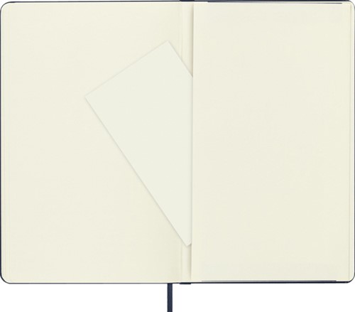 Notitieboek Moleskine large 130x210mm blanco hard cover sapphire blue-1