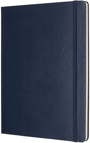 Notitieboek Moleskine XL 190x250mm lijn hard cover sapphire blue-2