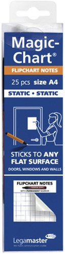 Magic-chart notes Legamaster flipchart 20x30cm 25 vel wit-2