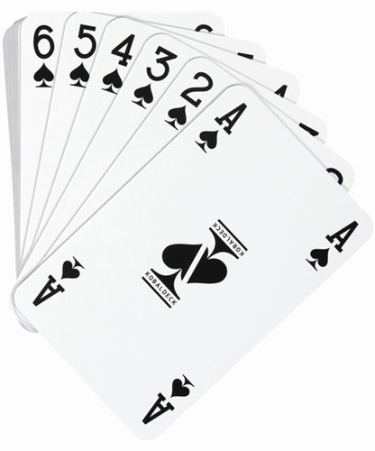 Speelkaarten Bridge Bond roze-2