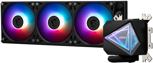 MSI MAG Coreliquid I360 Computer behuizing Alles-in-één vloeistofkoeler 12 cm Zwart 1 stuk(s)