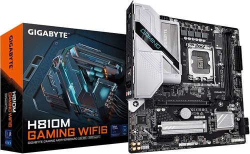 GIGABYTE H810M GAMING WIFI6 moederbord Intel H810 LGA 1851 (Socket V1) micro ATX