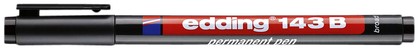 Viltstift edding 143 schuin 1-3mm zwart-2