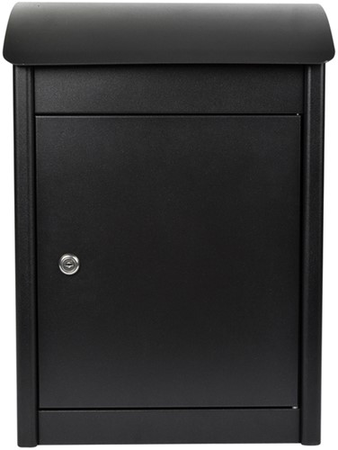 Pakketbrievenbus Malmo 360x260x505mm zwart