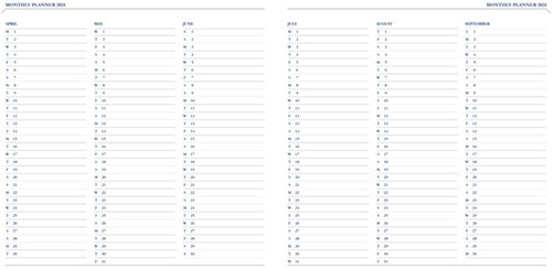 Agenda 2025 Ryam Carré Mundior 7dagen/2pagina's zwart-3