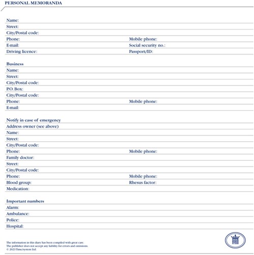 Agenda 2025 Ryam Carré Mundior 7dagen/2pagina's zwart-1