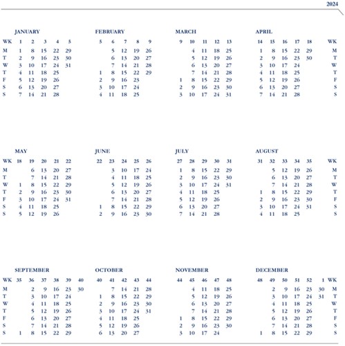 Agenda 2025 Ryam Carré Mundior 7dagen/2pagina's zwart-2