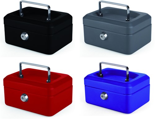 Geldkist Quantore 150x115x80mm zwart-2