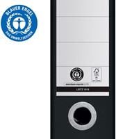 Ordner Leitz Recycle 180° 80mm karton A4 zwart-8