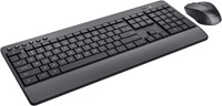 Toetsenbord Trezo Eco Comfort + muis QWERTY zwart-3