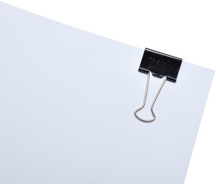 Papierklem MAUL 215 foldback 25mm capaciteit 9mm zwart 12 stuks-3