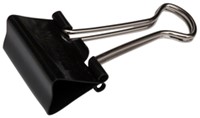 Papierklem MAUL 215 foldback 25mm capaciteit 9mm zwart 12 stuks-2