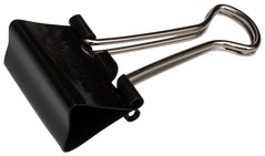 Papierklem MAUL 215 foldback 25mm capaciteit 9mm zwart 12 stuks-2