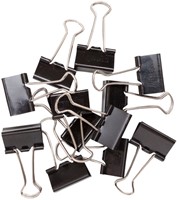 Papierklem MAUL 215 foldback 25mm capaciteit 9mm zwart 12 stuks-4