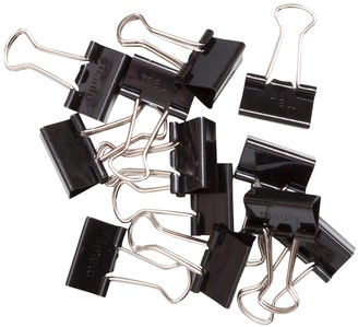 Papierklem MAUL 215 foldback 16mm capaciteit 5mm zwart 12 stuks-4