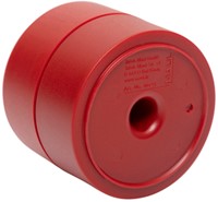 Papercliphouder MAUL Pro magnetisch Ø73x60mm rood-1