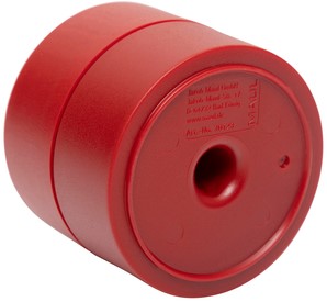 Papercliphouder MAUL Pro magnetisch Ø73x60mm rood-1