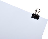 Papierklem MAUL foldback 215 19mm zwart 12 stuks-2