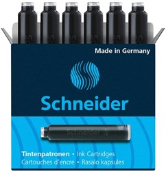 Inktpatroon Schneider din zwart doos à 6 stuks