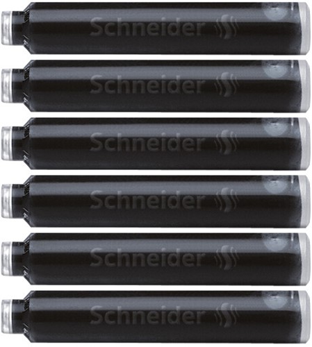 Inktpatroon Schneider din zwart doos à 6 stuks-2
