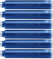 Inktpatroon Schneider din blauw doos à 6 stuks-2