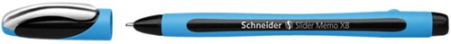 Balpen Schneider Slider Memo extra breed zwart-2