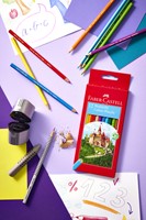 Puntenslijper Faber-Castell 2001 trio grip zilver-9