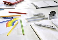 Puntenslijper Faber-Castell 2001 trio grip zilver-10