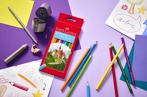 Puntenslijper Faber-Castell 2001 trio grip zilver-15